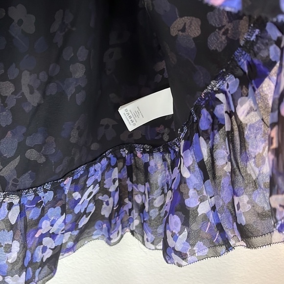 Kate Spade Hydrangea Double Layer Tank Large New with tags! - Picture 11 of 16